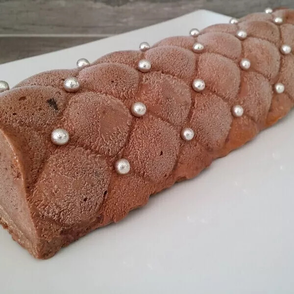 Buche glacée facile au chocolat