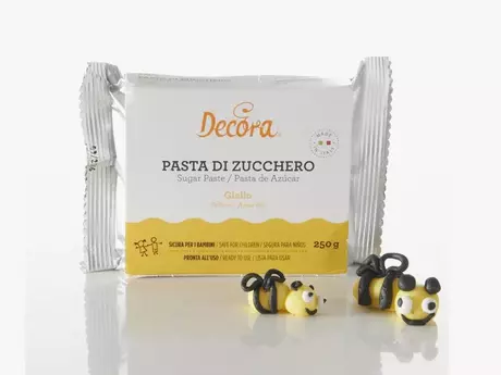 Pâte à sucre jaune 250 g