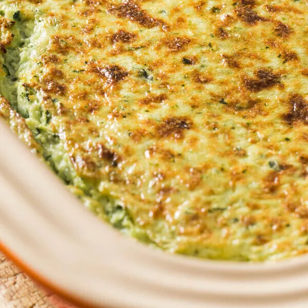 Gratin de courgette au riz 