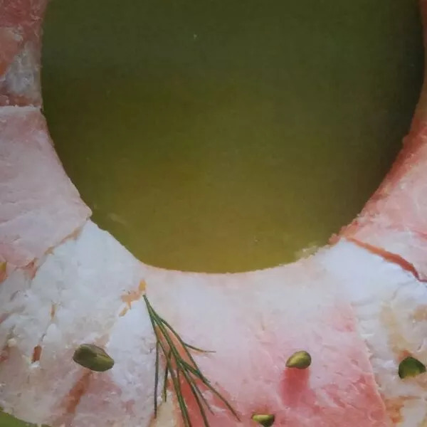 Couronne de poisson au saumon fumé