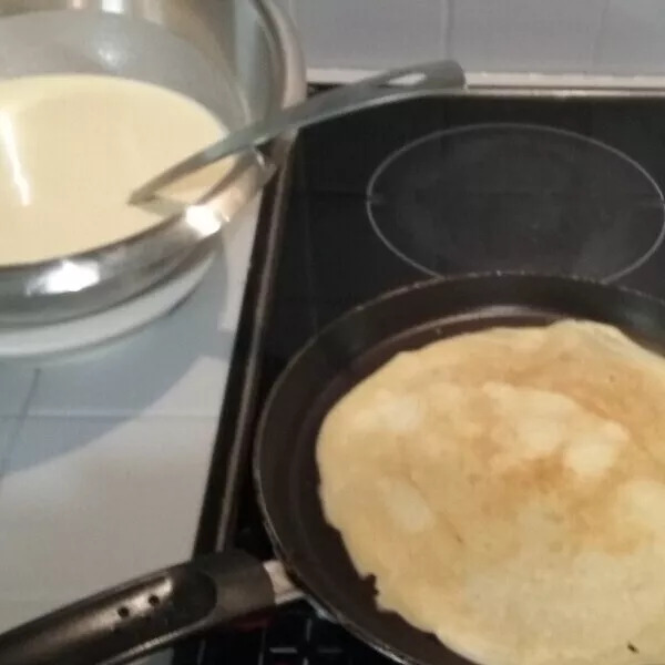 Pâte à Crèpes Sucrées