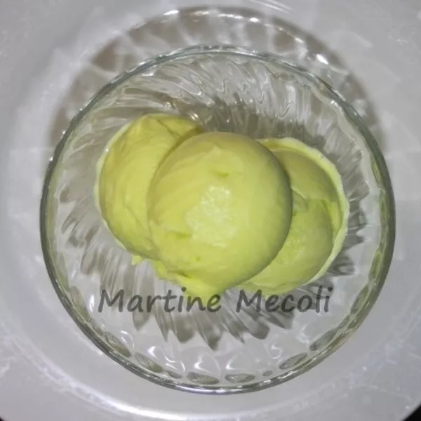 Mix pour glace à la Chartreuse verte
