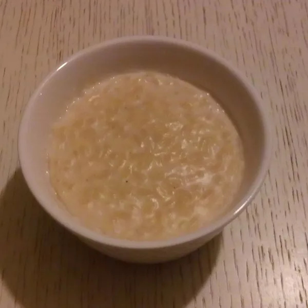 Riz au lait fleur d'oranger