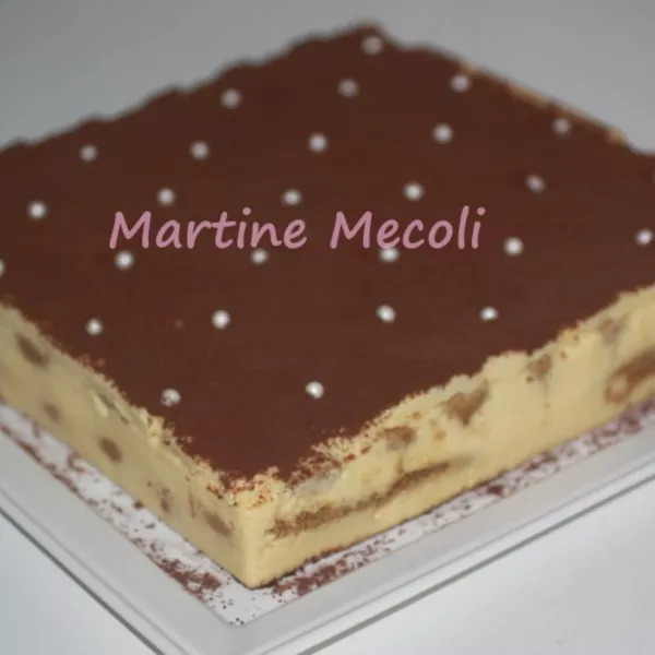 Tiramisu revisité sans cook'in