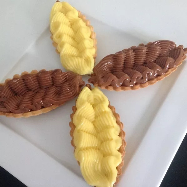 Crème pâtissière Vanille ou Chocolat  (Dude)