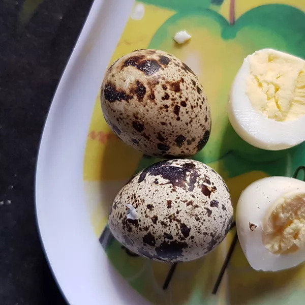 Cuisson oeufs de caille