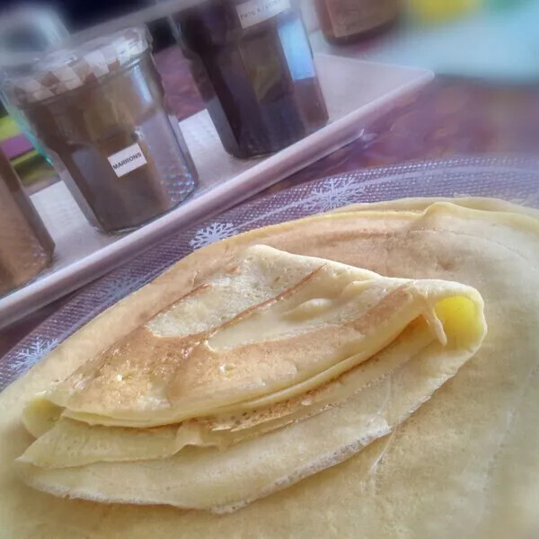 Crêpes légères à la bière