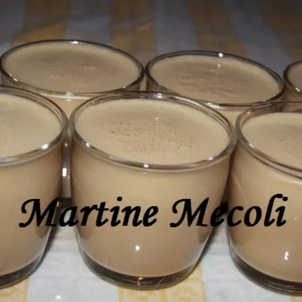 Crèmes mousseuses au café sans cook'in