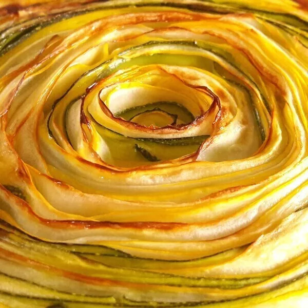 MA TARTE FLEUR AUX COURGETTES
