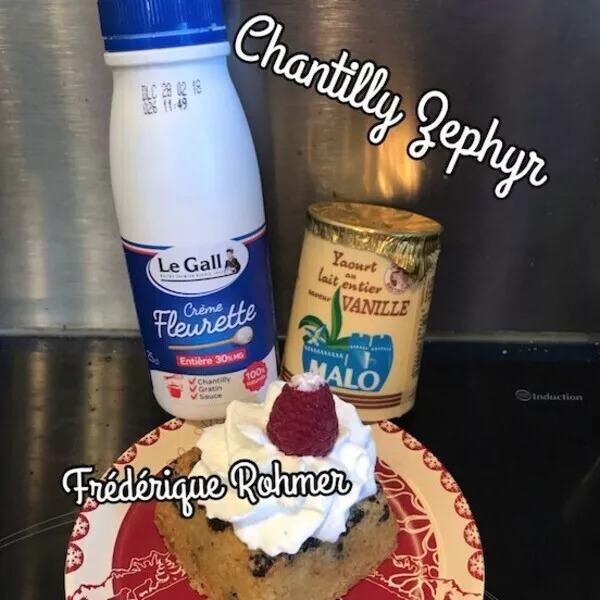 Siphon :   Zéphyr au Yaourt Vanille Malo 