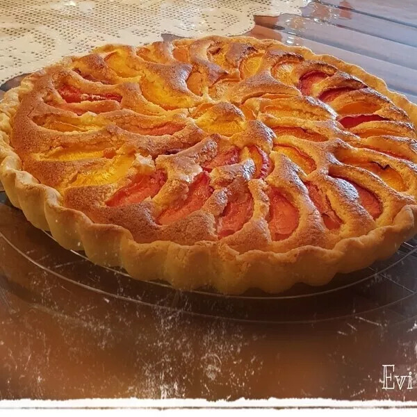 Tarte aux Abricots Amandine - Evi