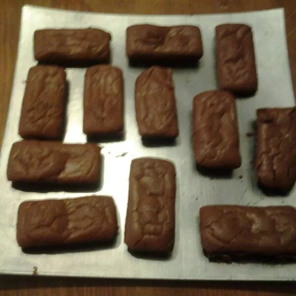 Gâteau choco, marrons