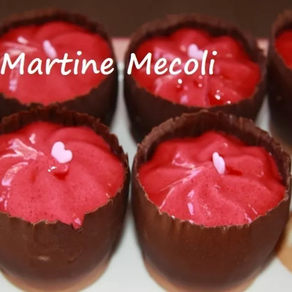 Frullato aux framboises sans cook'in