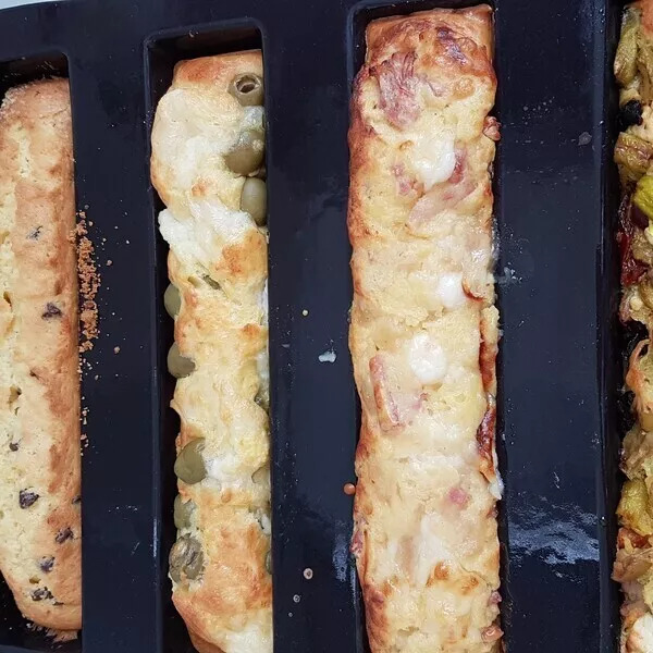 BASE POUR 5 CAKES LONGS SALES AVEC I COOK'IN