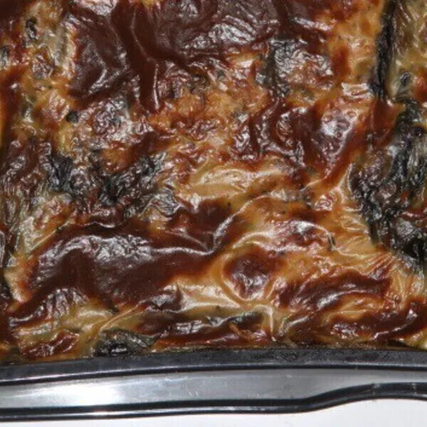 Gratin de blettes, feuilles et côtes sans cook'in