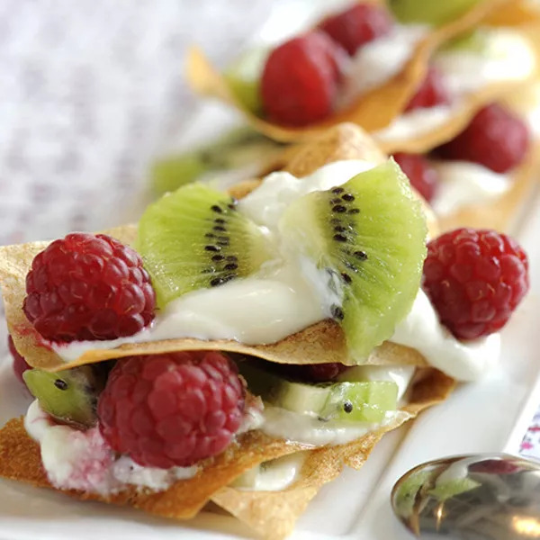 Mille-feuille de fruits