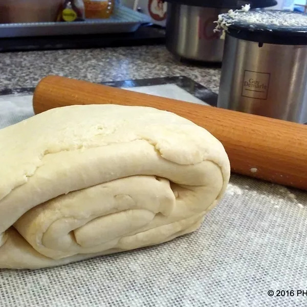 Pâte feuilletée express (escargot)
