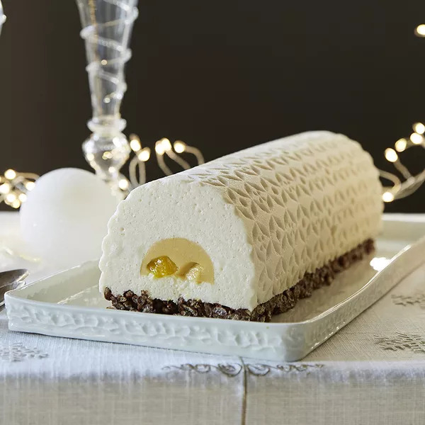 Bûche exotique coco sans lactose