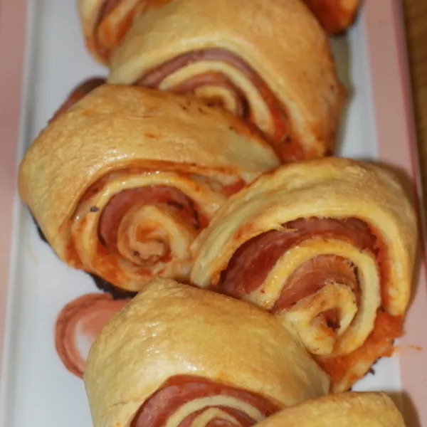 Pizz'épis aux jambons et tomates