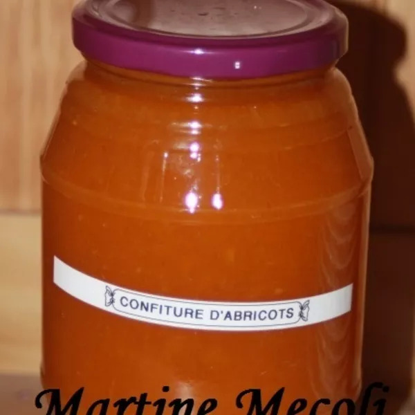 Confiture d'abricots pour grande tablée