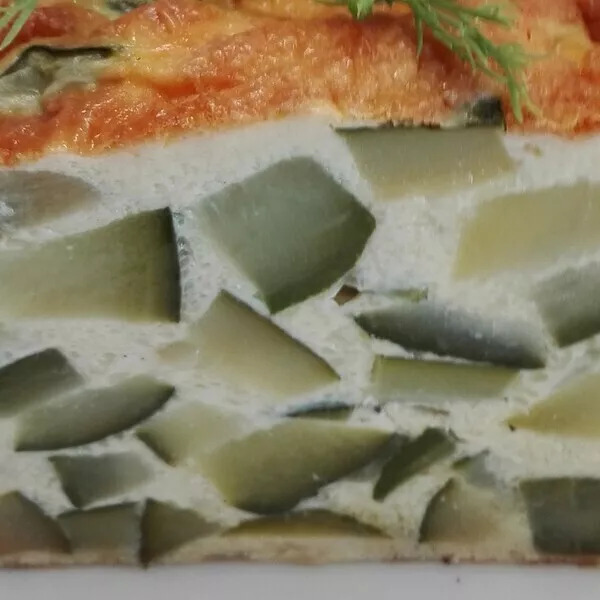 FLAN DE COURGETTES
