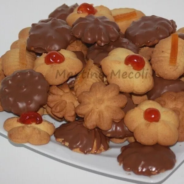 Pâte sucrée pour presse à biscuits