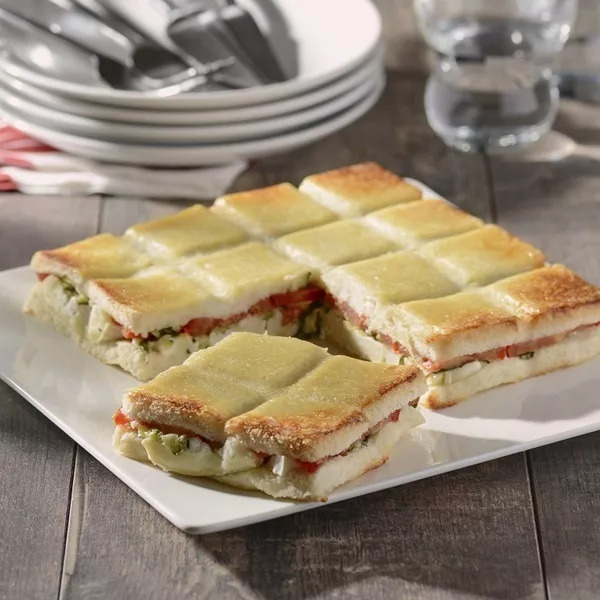 Croques courgettes chèvre