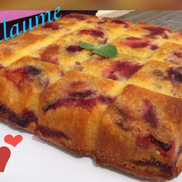 Moelleux aux quetsches!