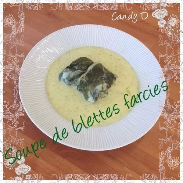 Soupe de blettes farcies