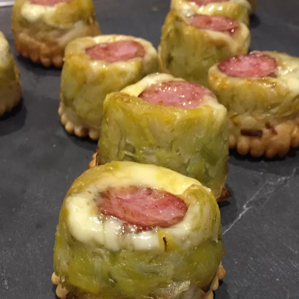 Fondue de poireaux à l'échalote