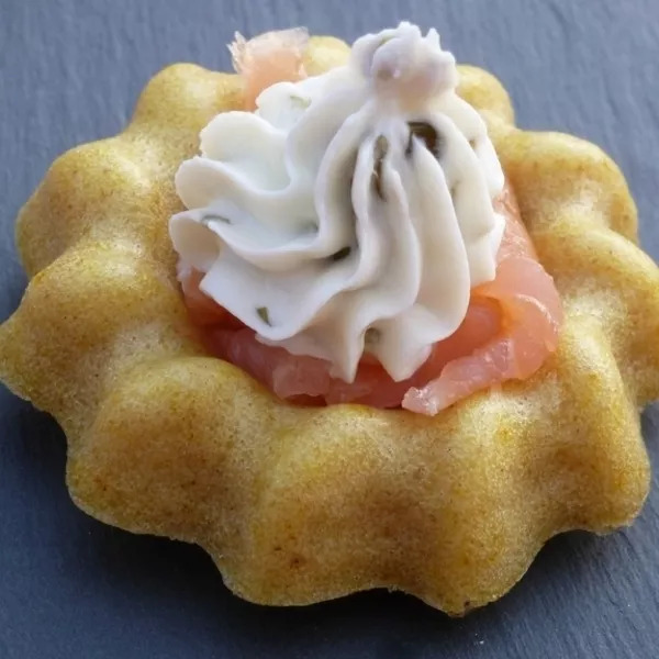 petits bidules au curry et au saumon