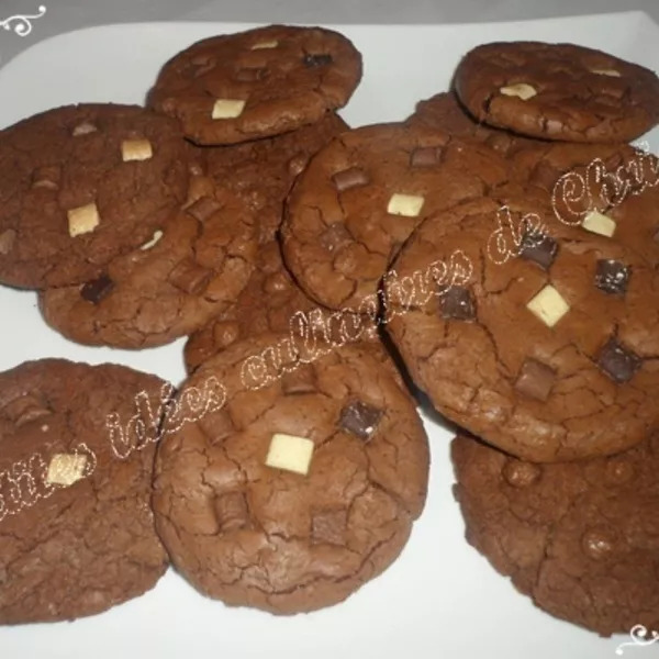 Cookies tout chocolat
