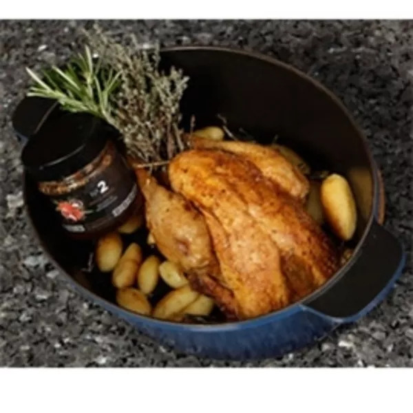 Poulet rôti en cocotte au miel épicé n°2