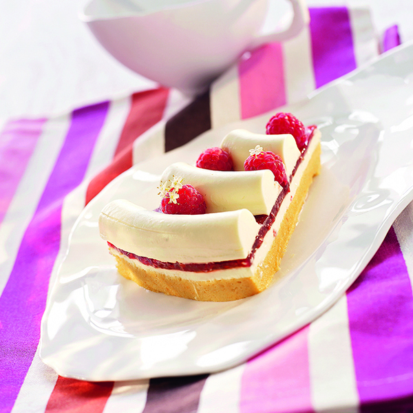 Tarte framboises sans cuisson