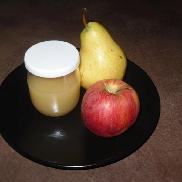 Compote pommes poires (pour 12 pots en verre)