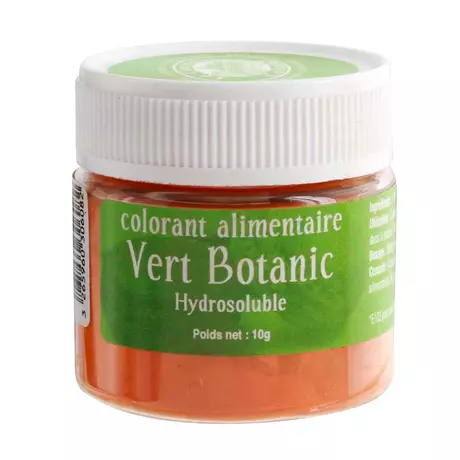 Colorant alimentaire vert botanic 10 g