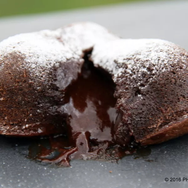 Coeur coulant au chocolat