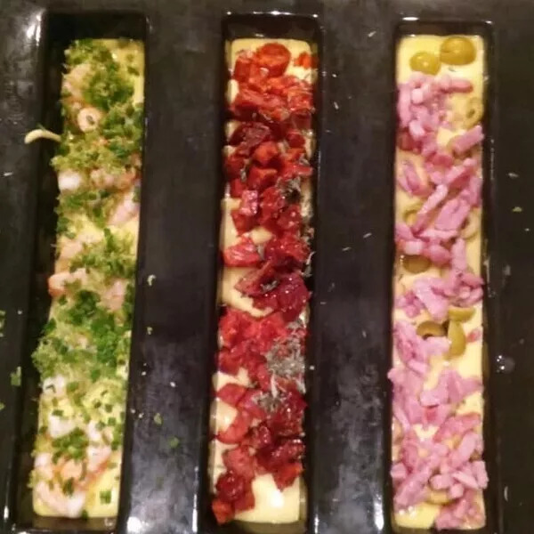 cakes salés dans les Cakes Longs 