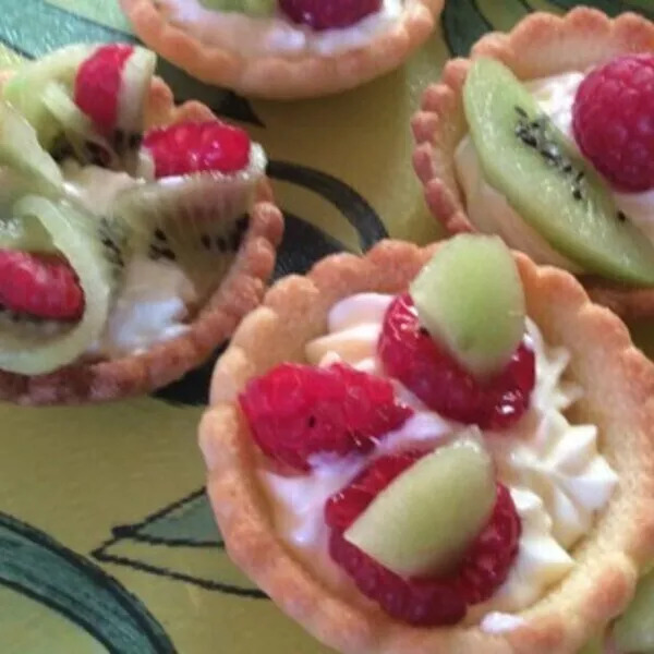 Tartelettes croustillantes aux fruits