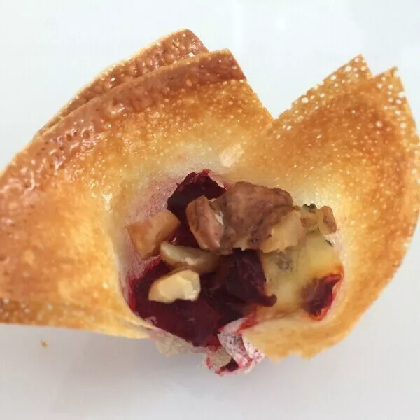 Corolle de betterave au bleu