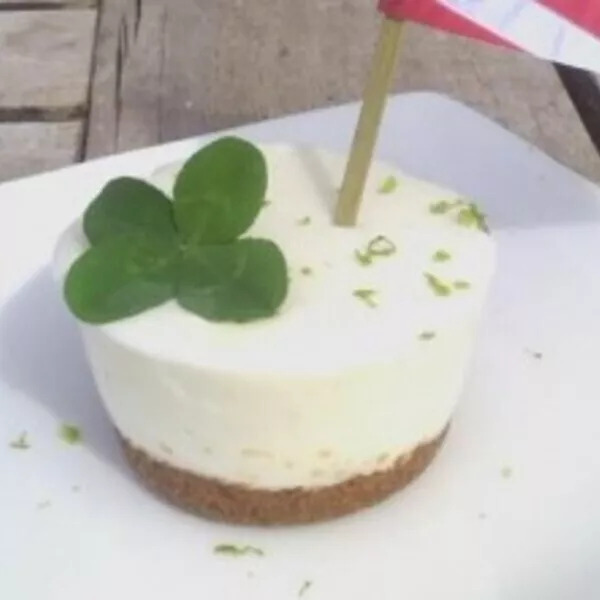 Les mini cheesecakes au citron vert de Pascaline