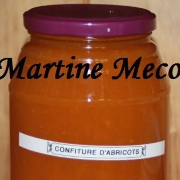 Confiture d'abricots pour grande tablée sans cook'in
