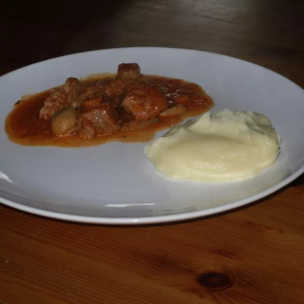 Sauté de veau  marengo