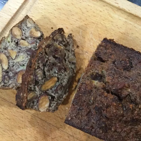 banana cake aux fruits secs 