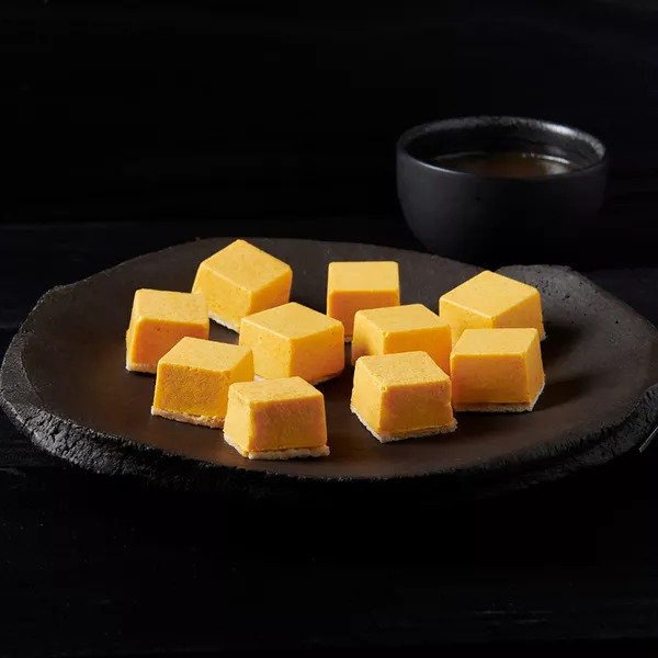 Petites mousses de potiron au curcuma