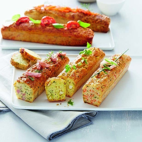 Cakes salés pour l'apéro