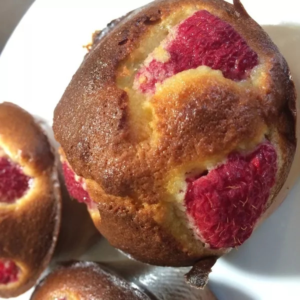 Moelleux amandes framboises 