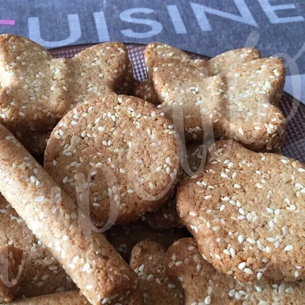 Biscuits sésame et avoine