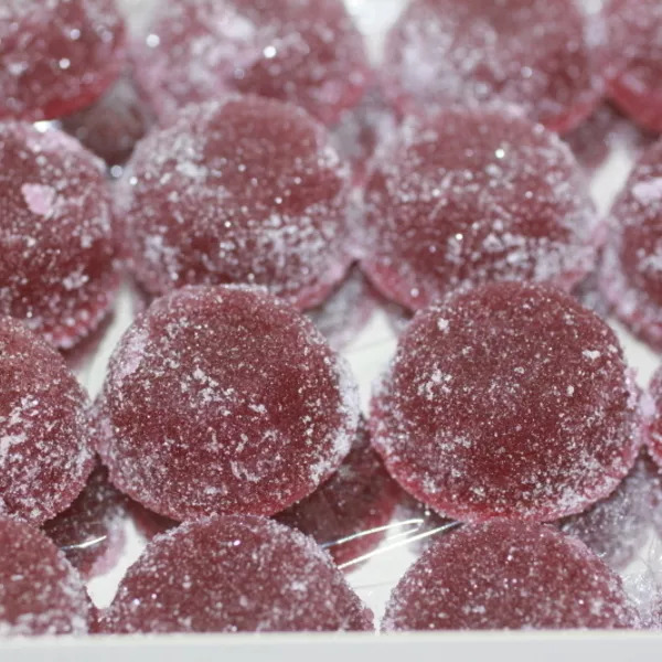 Pâtes de fruits à la prune