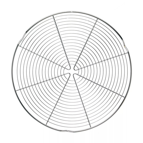 Grille ronde à pieds